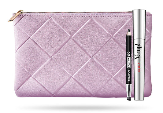 Pupa Schminkset Set Pupa: Vamp!, Paraben-Free, Extra Volume, Mascara, 100, Black, 9 ml + Multiplay, Double-Ended, Eyeshadow &