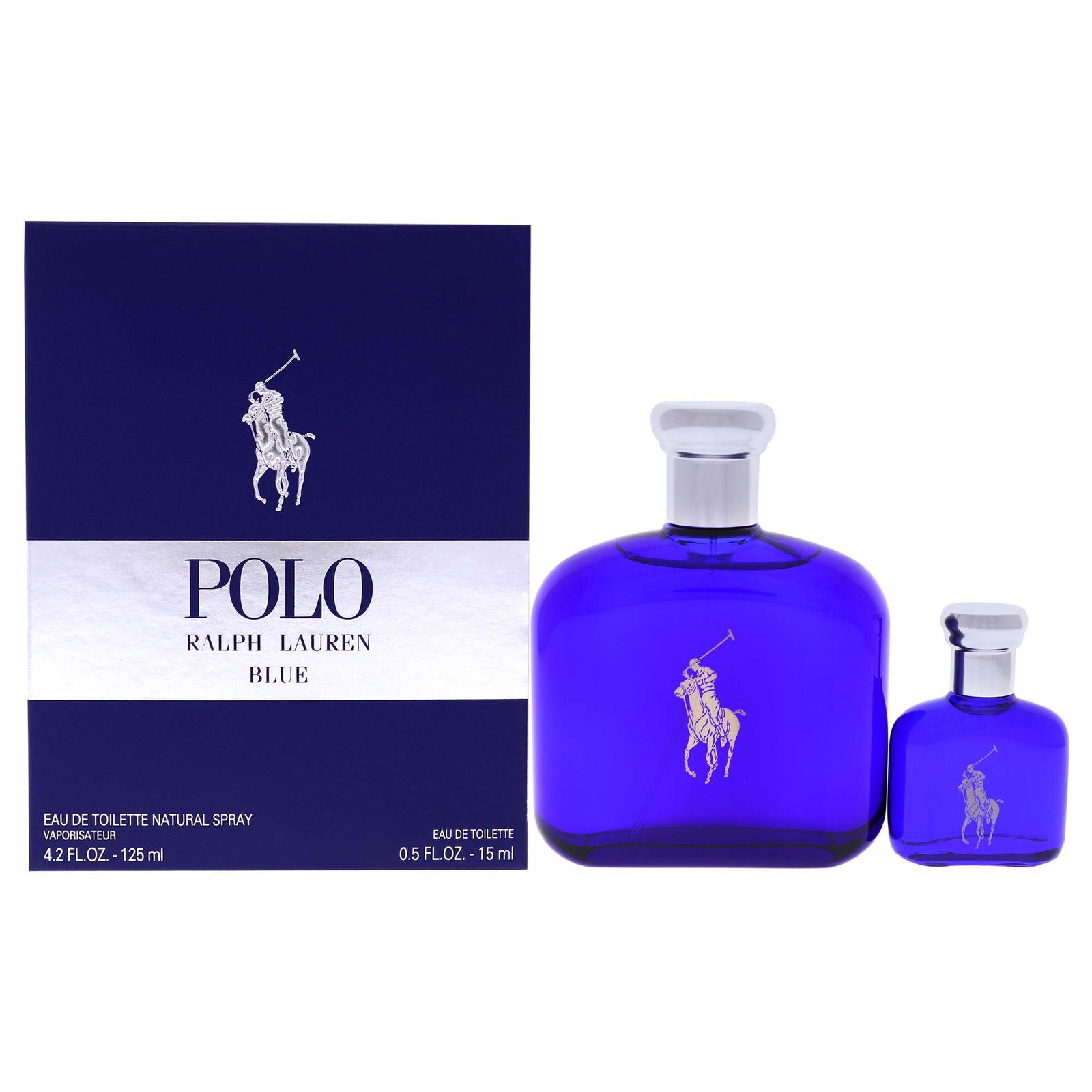 Ralph Lauren Parfümset Set Ralph Lauren: Polo Blue, Eau De Toilette, For Men, 125 ml + Polo Blue, Eau De Toilette, For Men, 1