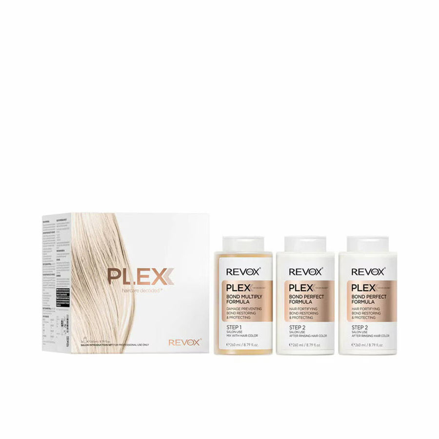 Revox B77 Haarpflegeset Set Revox B77: Plex Bond Step 1, Hair Cream Treatment, Bond Repair, 260 ml + Plex Bond Step 2, Hair C