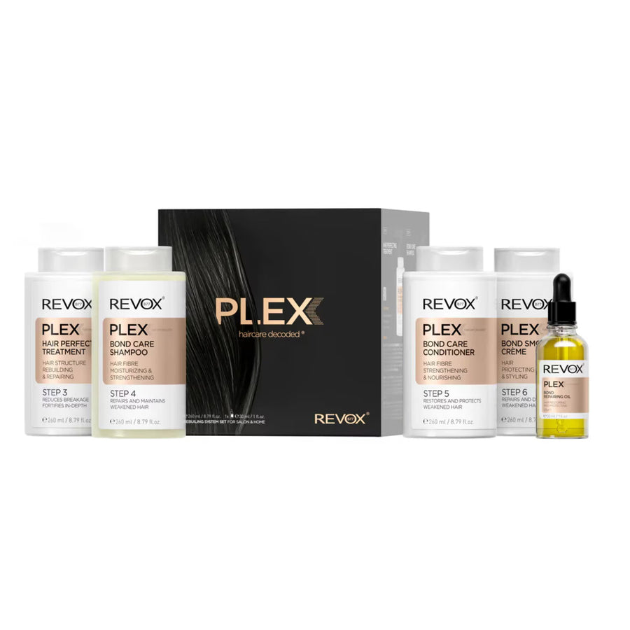 Revox B77 Haarpflegeset Set Revox B77: Plex Bond Step 3, Hair Cream Treatment, Anti-Breakage, 260 ml + Plex Bond Step 4, Hair