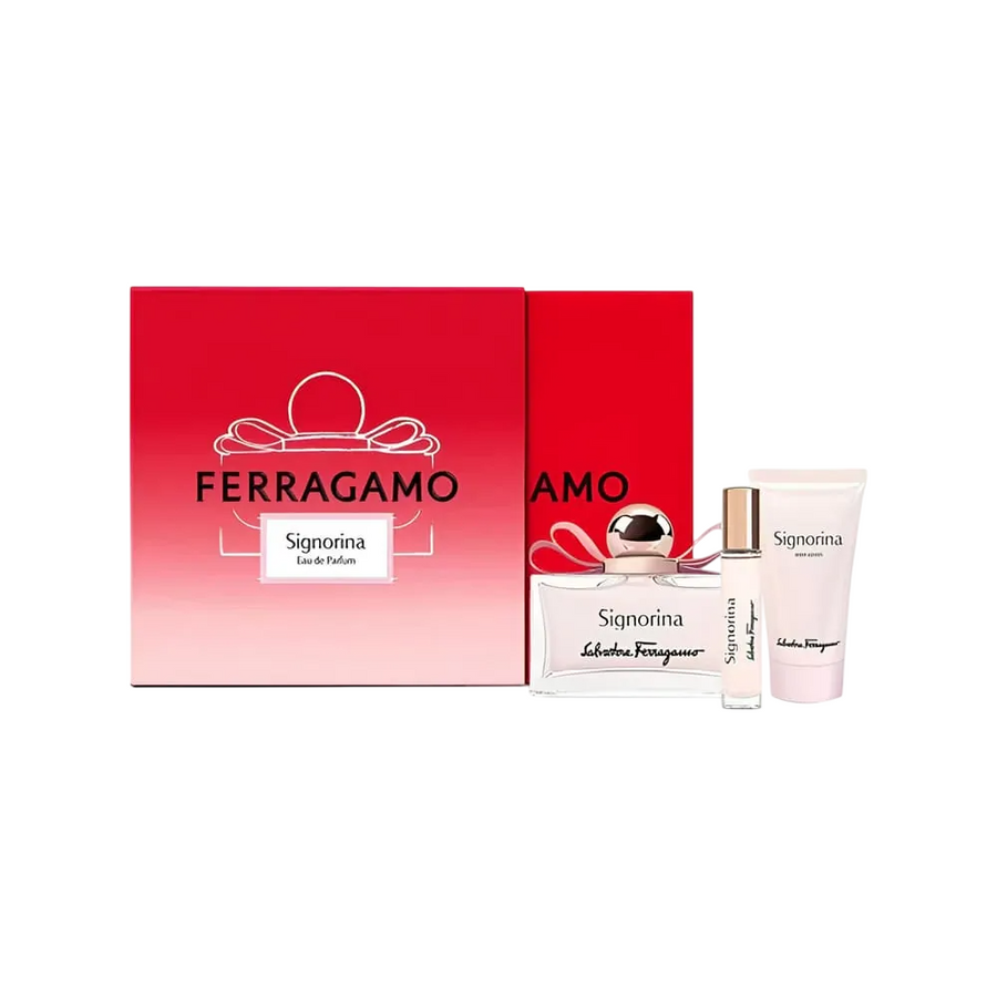 Salvatore Ferragamo Signorina Geschenkset mit Eau de Parfum und Bodylotion