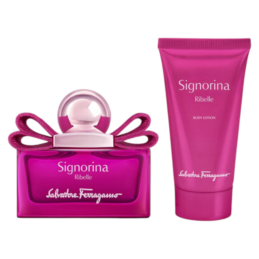 Salvatore Ferragamo Signorina Ribelle Duftset mit Eau de Parfum 30 ml und Body Lotion 50 ml