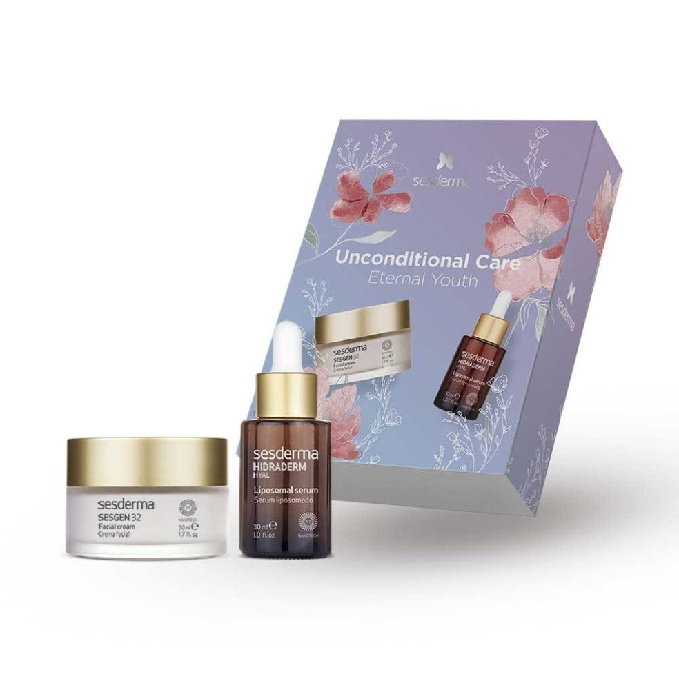 Sesderma Gesichtspflege-Set mit Hydraderm Hyal Serum 30 ml und Sesgen 32 Creme 50 ml
