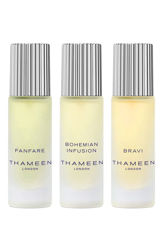 Thameen London Parfümset Set Thameen London: Fanfare, Eau De Cologne, Unisex, 10 ml + Bohemian Infusion, Eau De Cologne, Unis