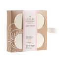 Setzen, The Luxury Bathing Company, Warm Vanilla, Badebombe, 4 stk, 50 g