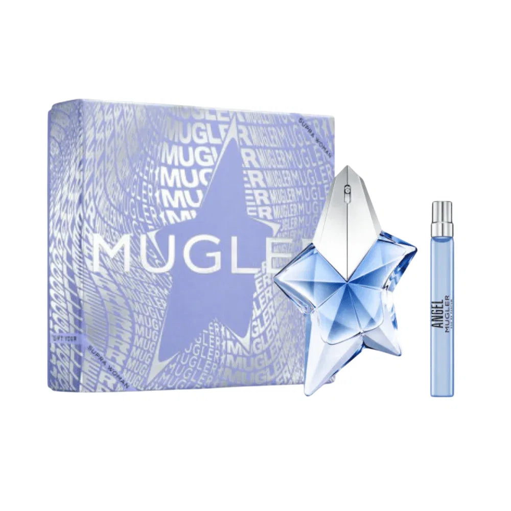 Thierry Mugler Angel Eau de Parfum Set 100 ml nachfüllbar und 10 ml