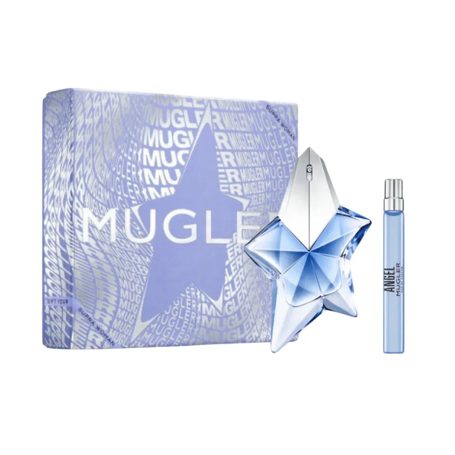 Thierry Mugler Angel Eau de Parfum Set 100 ml nachfüllbar und 10 ml