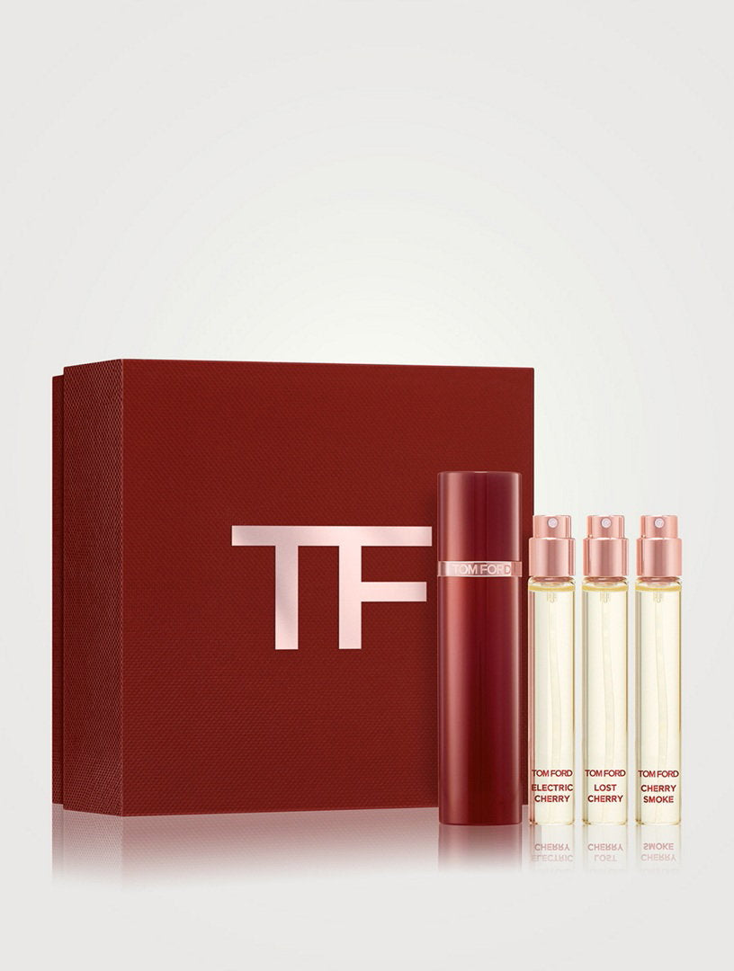 Tom Ford Parfümset Set Tom Ford: Cherry Smoke, Eau De Parfum, For Women, 10 ml + Electric Cherry, Eau De Parfum, For Women, 1