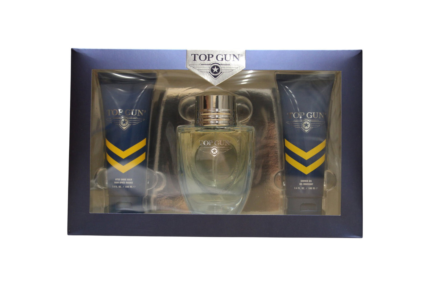 Top Gun Parfümset Set Top Gun: Rivet, Eau De Toilette, For Men, 100 ml + Rivet, Hydrating, Body Wash, Body & Hair, 100 ml + R