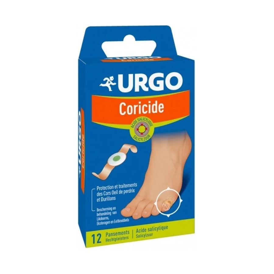 Urgo Setzen, Urgo, Coricide, Anti-Calluses, Lokaler Behandlungspflaster, Für den Fuß, 12 stk Regular