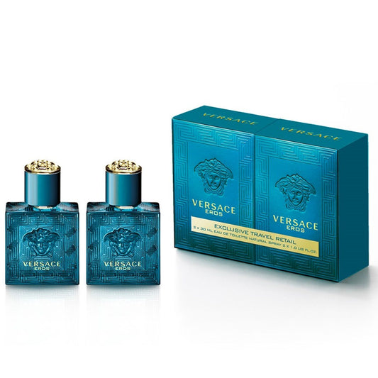 Versace Parfümset Set Versace: Eros, Eau De Toilette, For Men, 30 ml + Eros, Eau De Toilette, For Men, 30 ml Regular