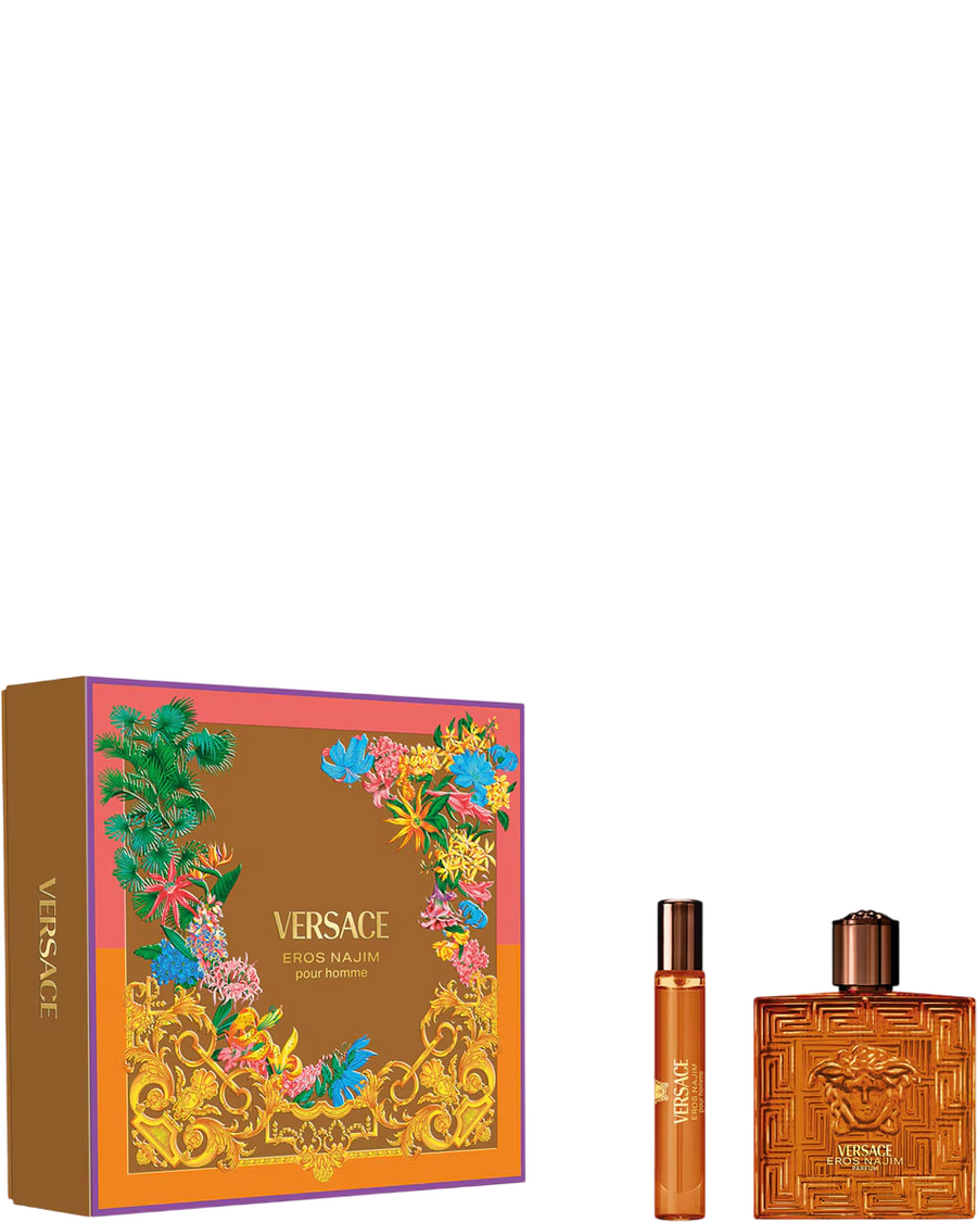Versace Eros Najim Eau de Parfum Set für Herren mit 100 ml und 10 ml