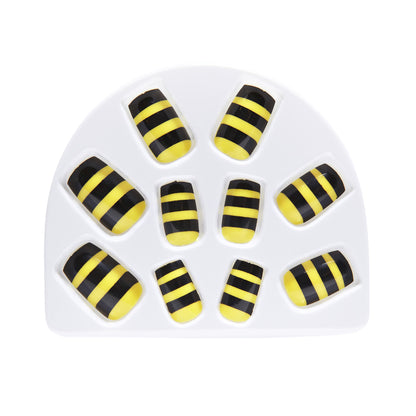 "Set von 10 BIENEN FINGERNÄGELN" – Detailansicht