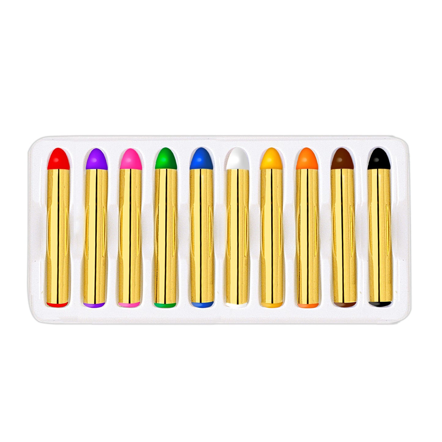 "Set von 10 SCHMINKSTIFTEN" - 24 ml – Detailansicht
