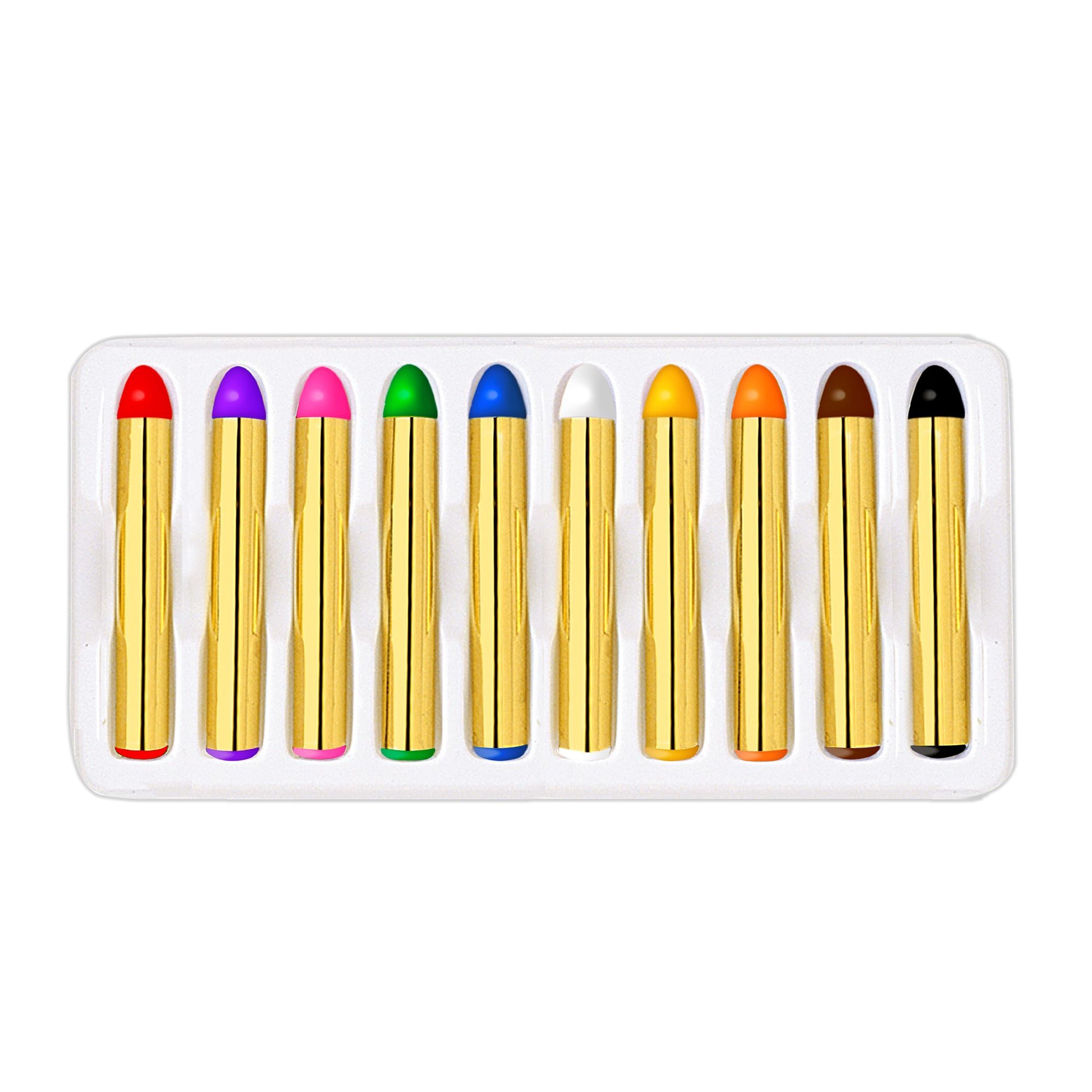 "Set von 10 SCHMINKSTIFTEN" - 24 ml – Detailansicht