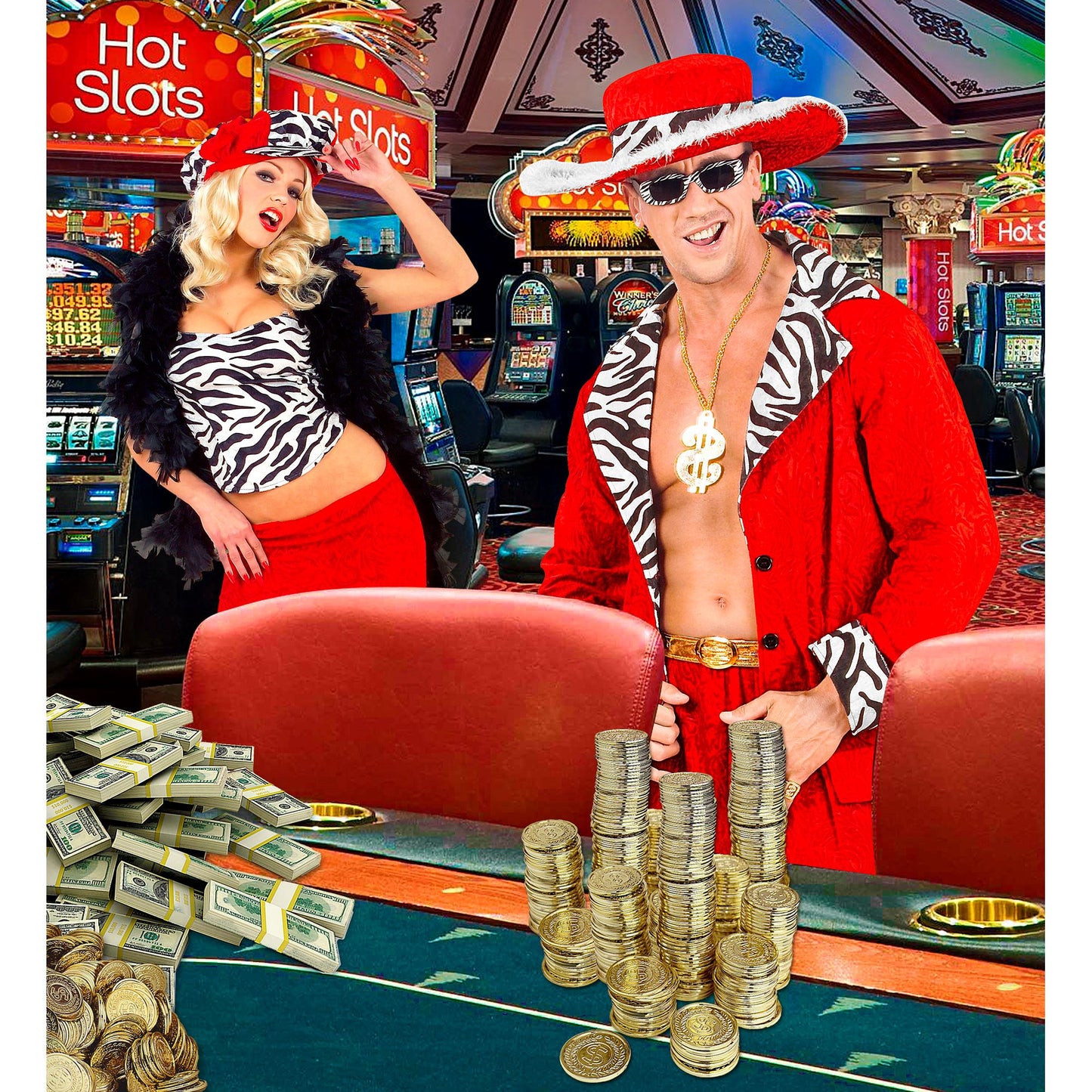 Set von "100 GOLDENE $ MÜNZEN" – Ansicht 4