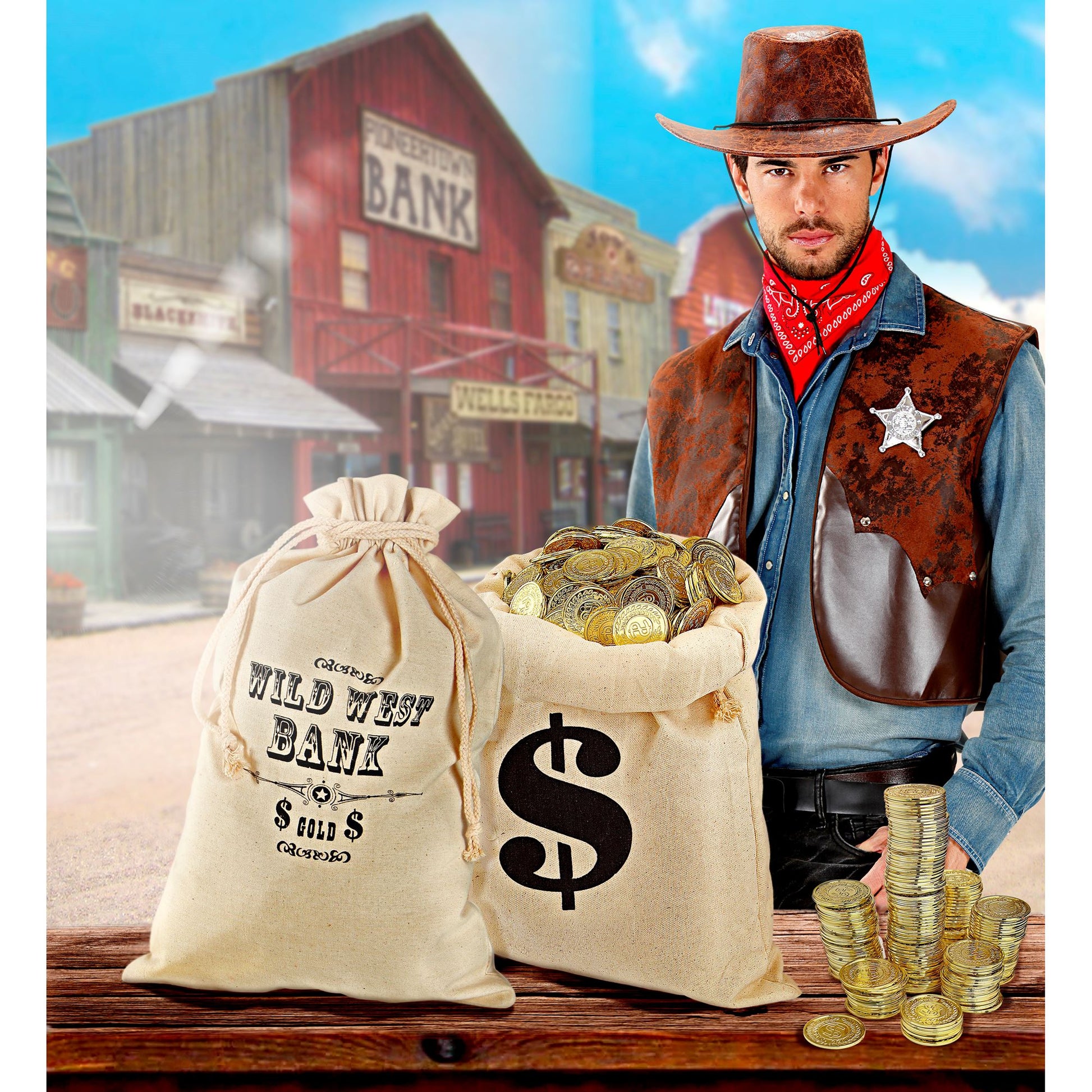 Set von "100 GOLDENE $ MÜNZEN" – Ansicht 5