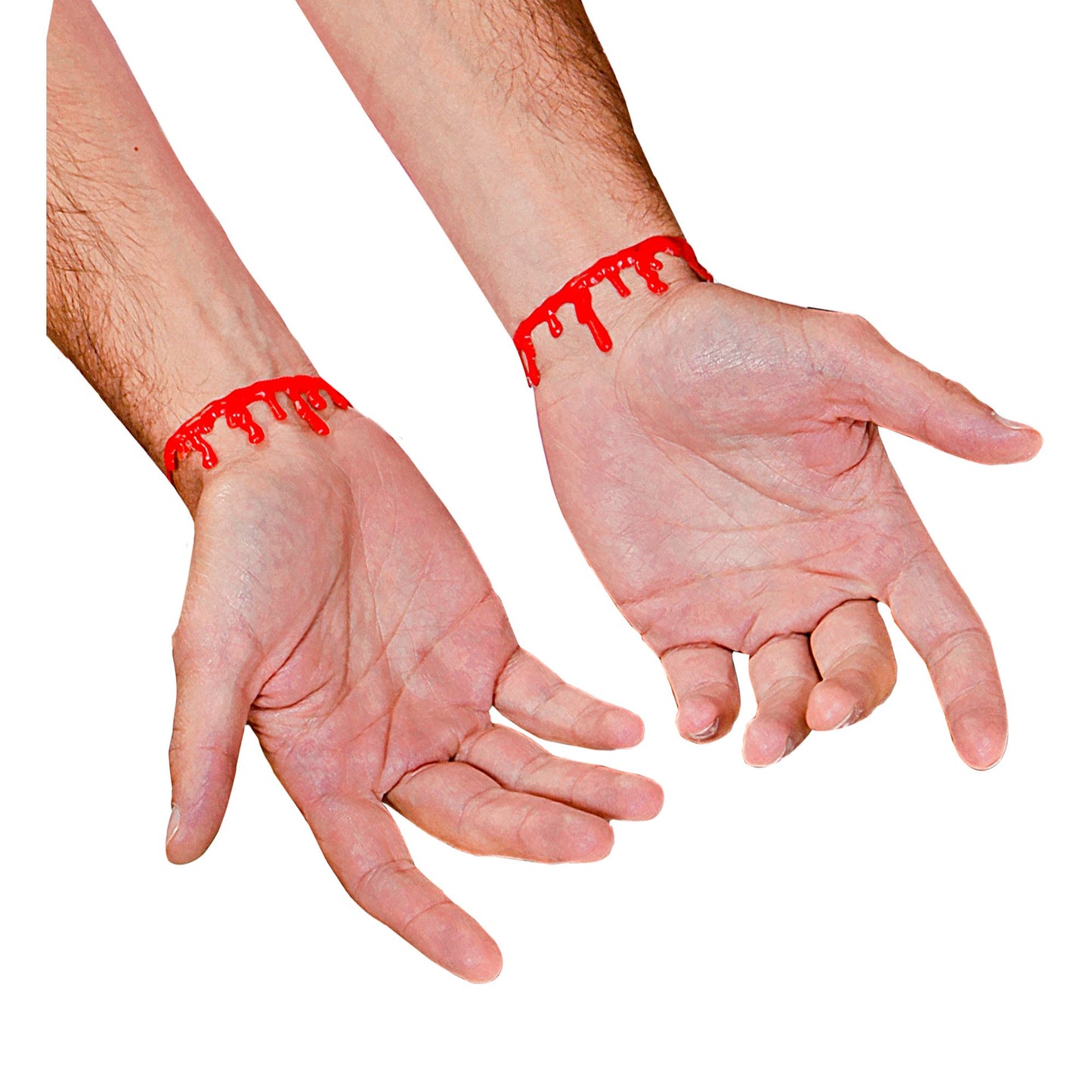"Set von 2 ARMBÄNDERN MIT BLUTSTROPFEN" – Detailansicht