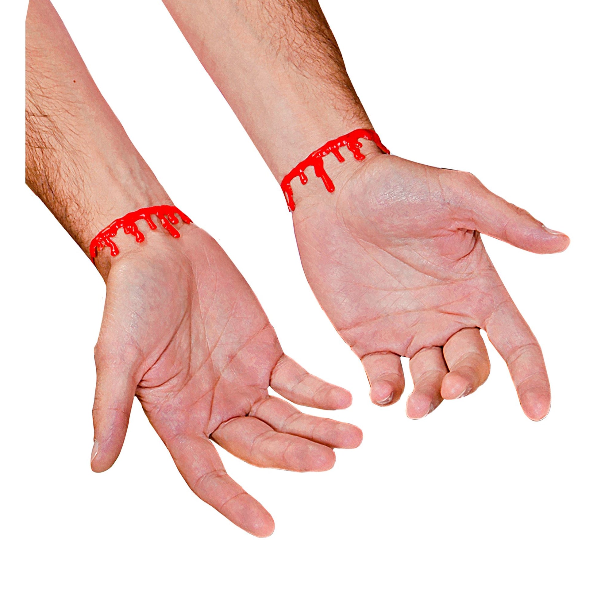 "Set von 2 ARMBÄNDERN MIT BLUTSTROPFEN" – Detailansicht