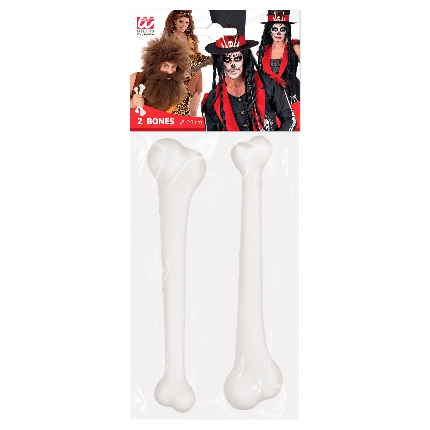 "Set von 2 KNOCHEN" 23 cm – Detailansicht