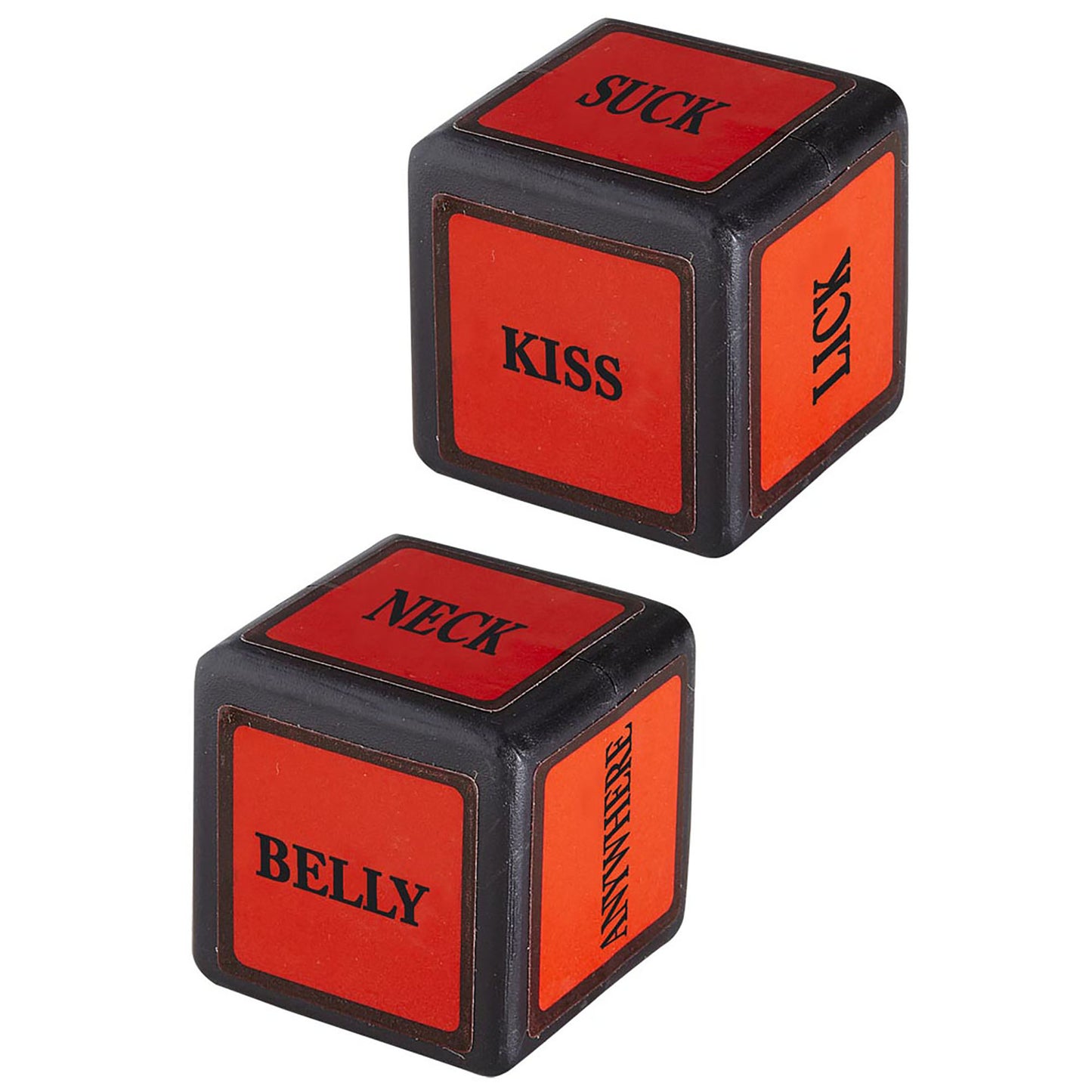 "Set von 2 SEXY WÜRFEL" – Vorderansicht