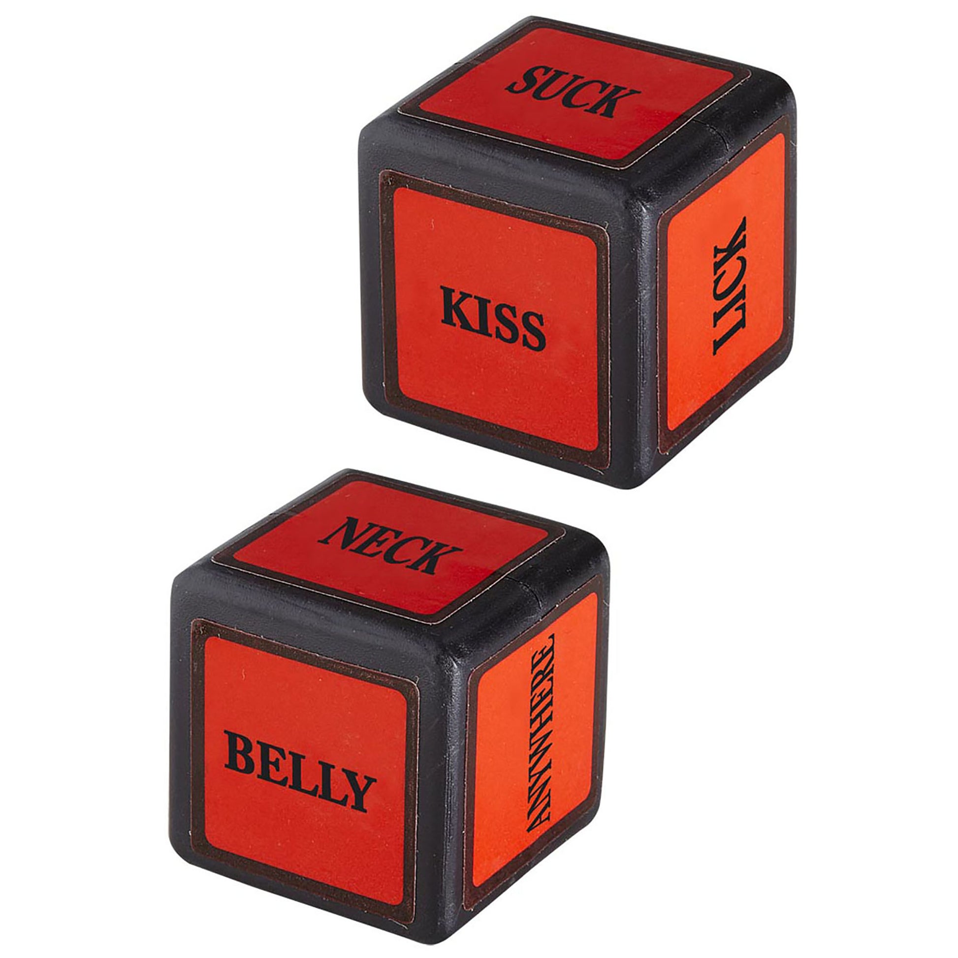 "Set von 2 SEXY WÜRFEL" – Vorderansicht