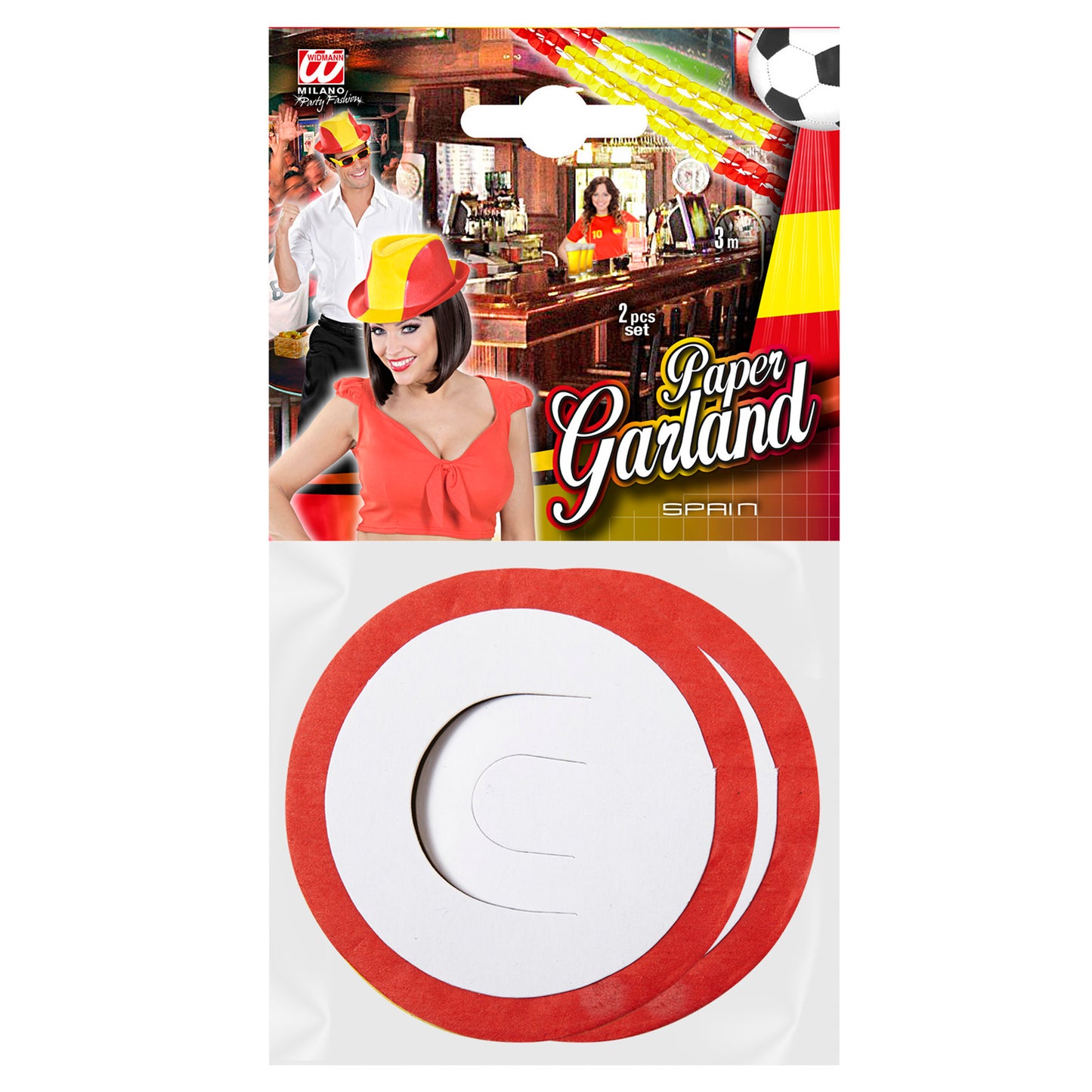 "Set von 2 SPANIEN BOAGIRLANDEN" 3 m - Ø 8 cm – Detailansicht