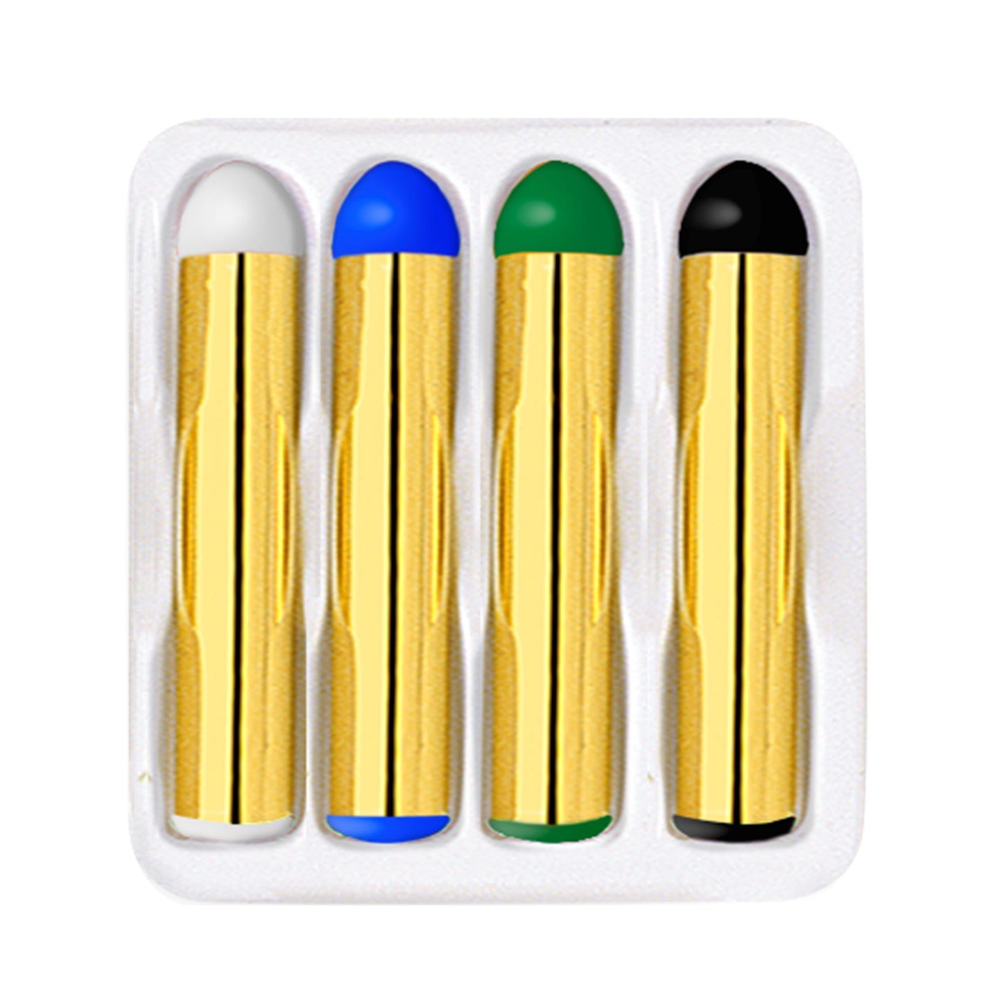 "SET VON 4 GROßEN HALLOWEEN SCHMINKSTIFTEN" - 21 ml – Detailansicht