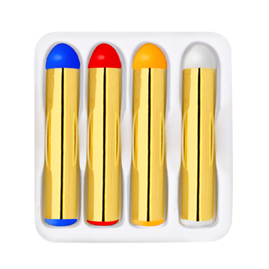 "SET VON 4 GROßEN SCHMINKSTIFTEN" - 21 ml – Detailansicht