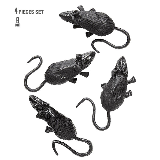 Set von "4 MÄUSEN" 9 cm – Vorderansicht