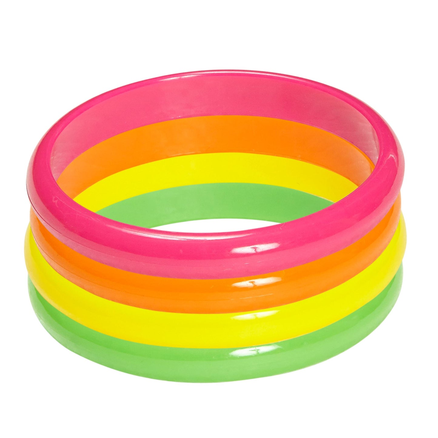 "Set von 4 NEON ARMBÄNDERN" – Detailansicht