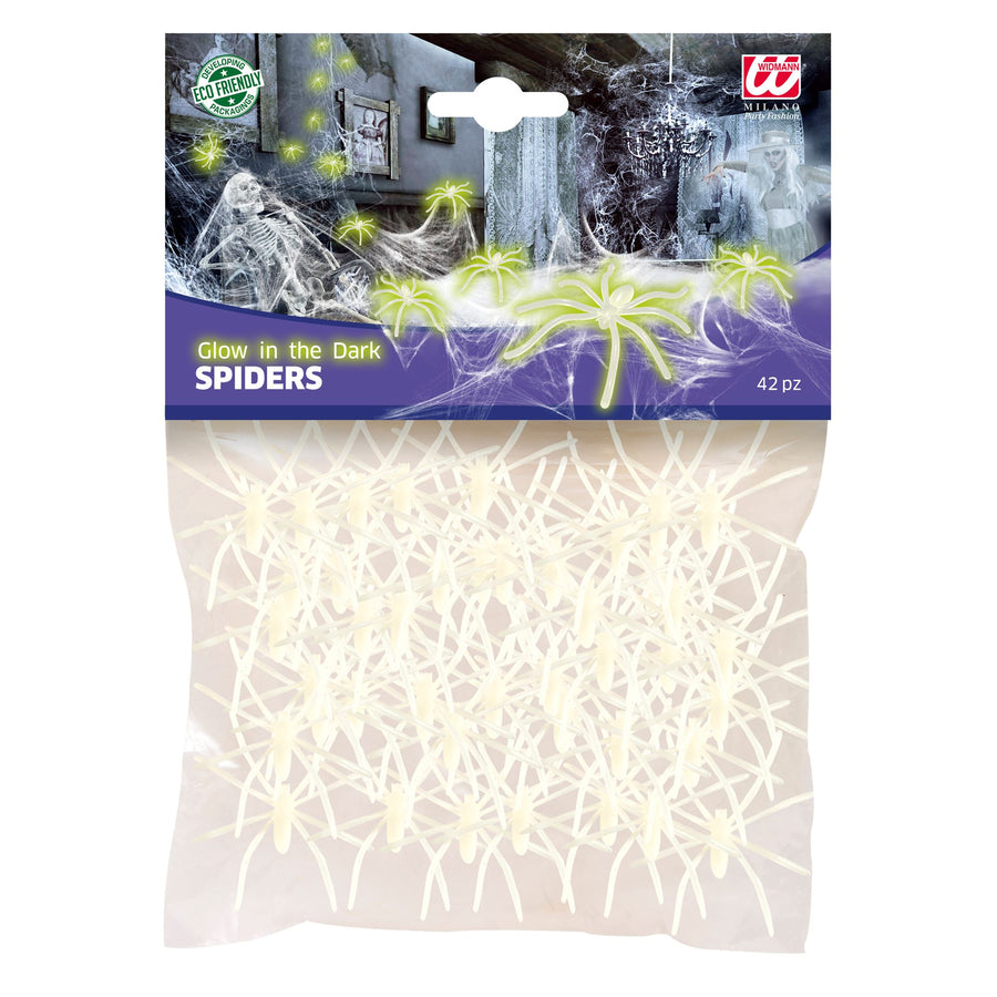 "Set von 42 NEONSPINNEN" – Vorderansicht