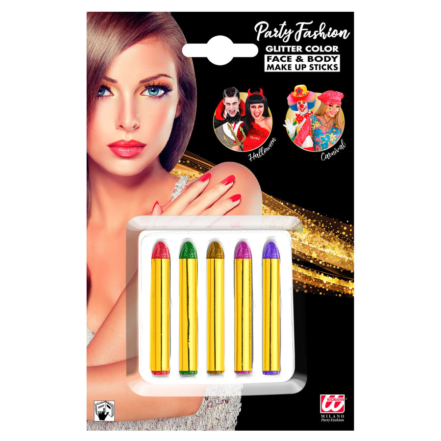 "Set von 5 SCHMINKSTIFTEN" - 11 ml – Vorderansicht