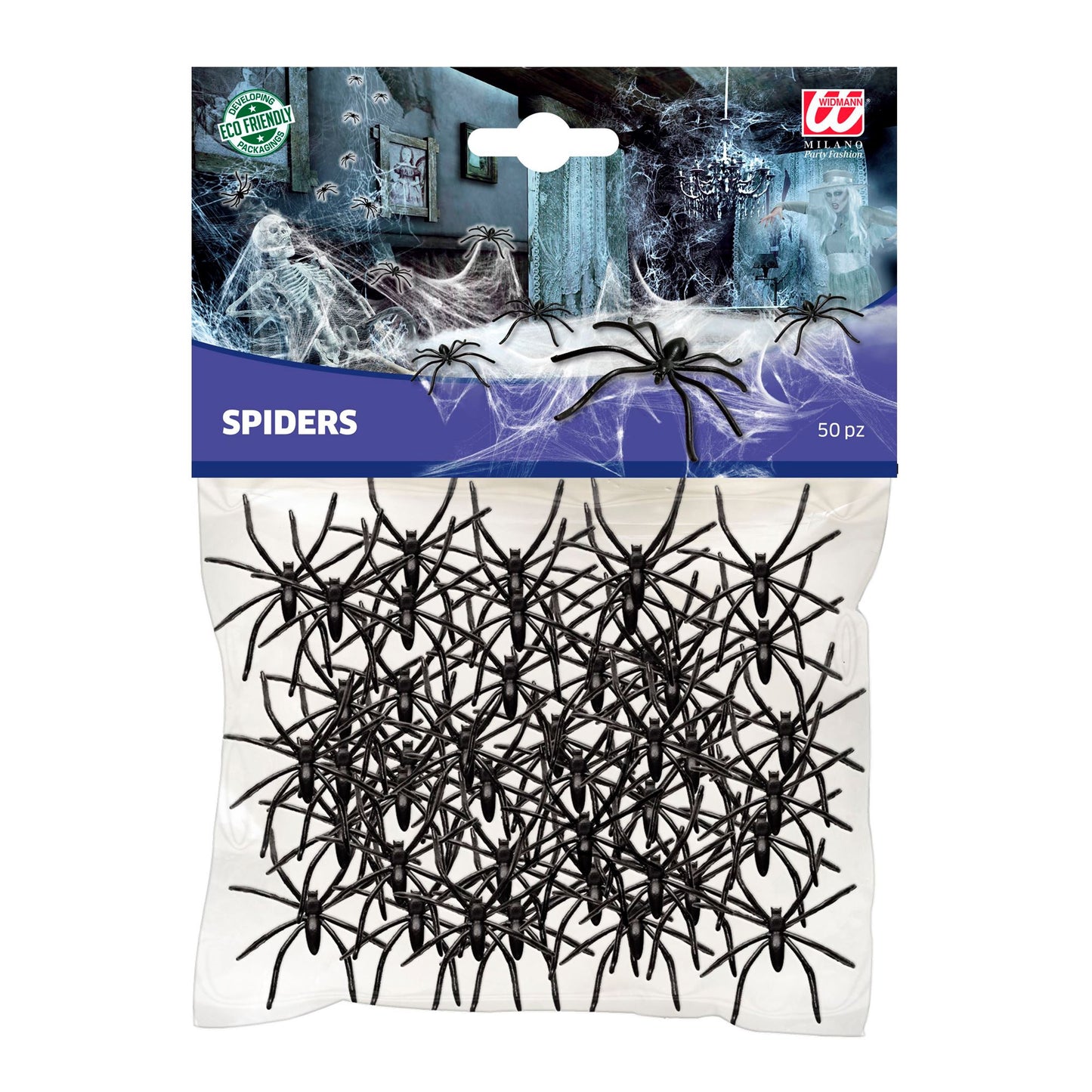 "Set von 50 SPINNEN" – Vorderansicht