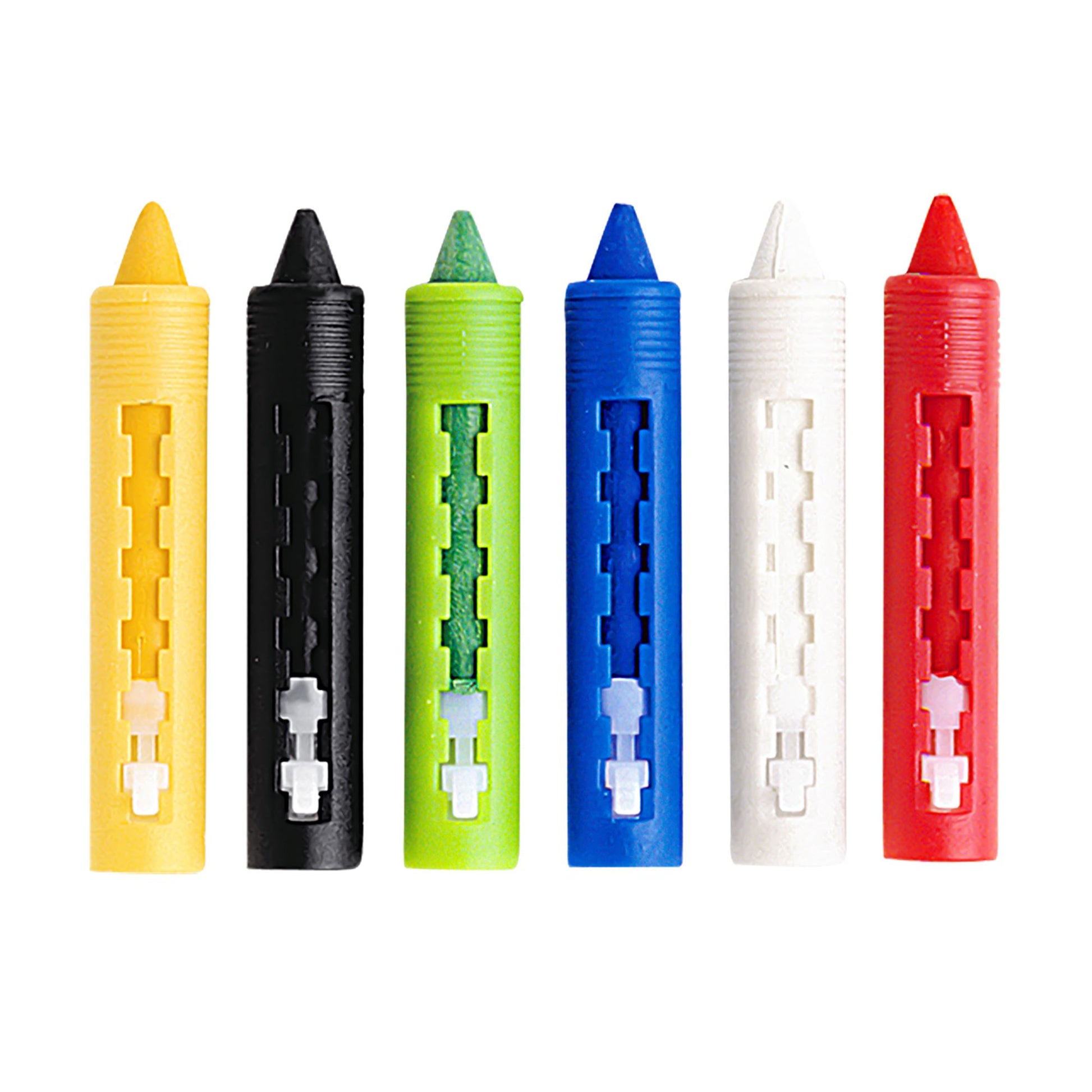 "Set von 6 AQUA SCHMINKSTIFTEN" - 18 ml – Detailansicht