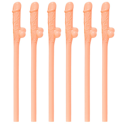 "Set von 6 WILLY STROHHALMEN" – Vorderansicht