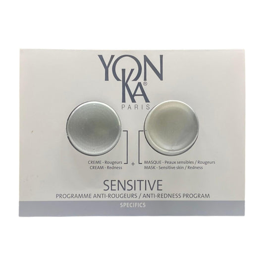 YonKa Hautpflegeset Set YonKa: Sensitive, Cream Mask, For Face, 2 ml *Sample + Sensitive, Anti Rougeurs, Cream, For Face, 1 m