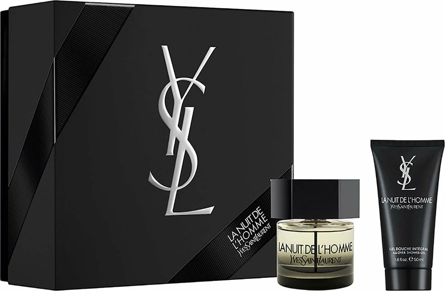 Set Yves Saint Laurent: La Nuit De L'Homme, Eau De Toilette, For Men, 100 ml + La Nuit De L'Homme, Shower Gel, 50 ml