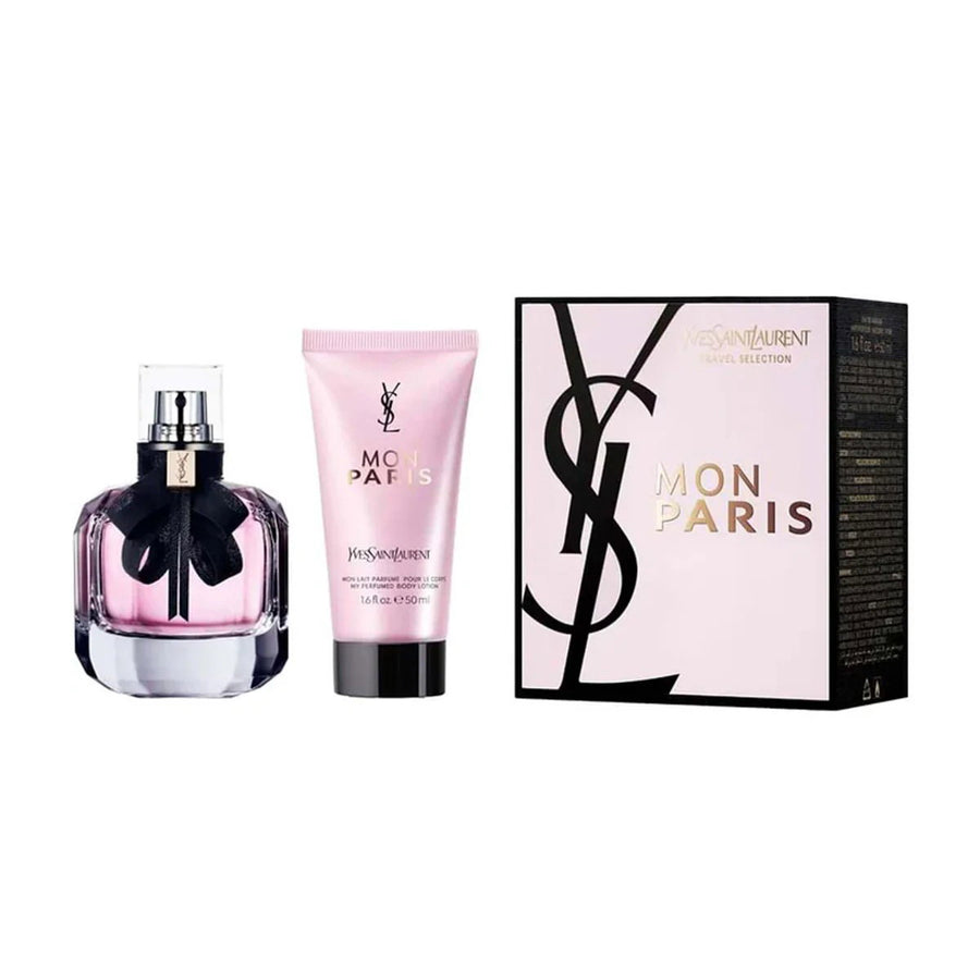 Set Yves Saint Laurent: Mon Paris, Eau De Parfum, For Women, 50 ml + Mon Paris, Moisturizing, Day, Body Lotion, 50 ml