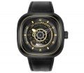 SEVENFRIDAY WATCHES Mod. SF-P2B/02 SF-P2B_02 Power Reserve - Armbanduhr 47 mm Schwarz ansicht-2