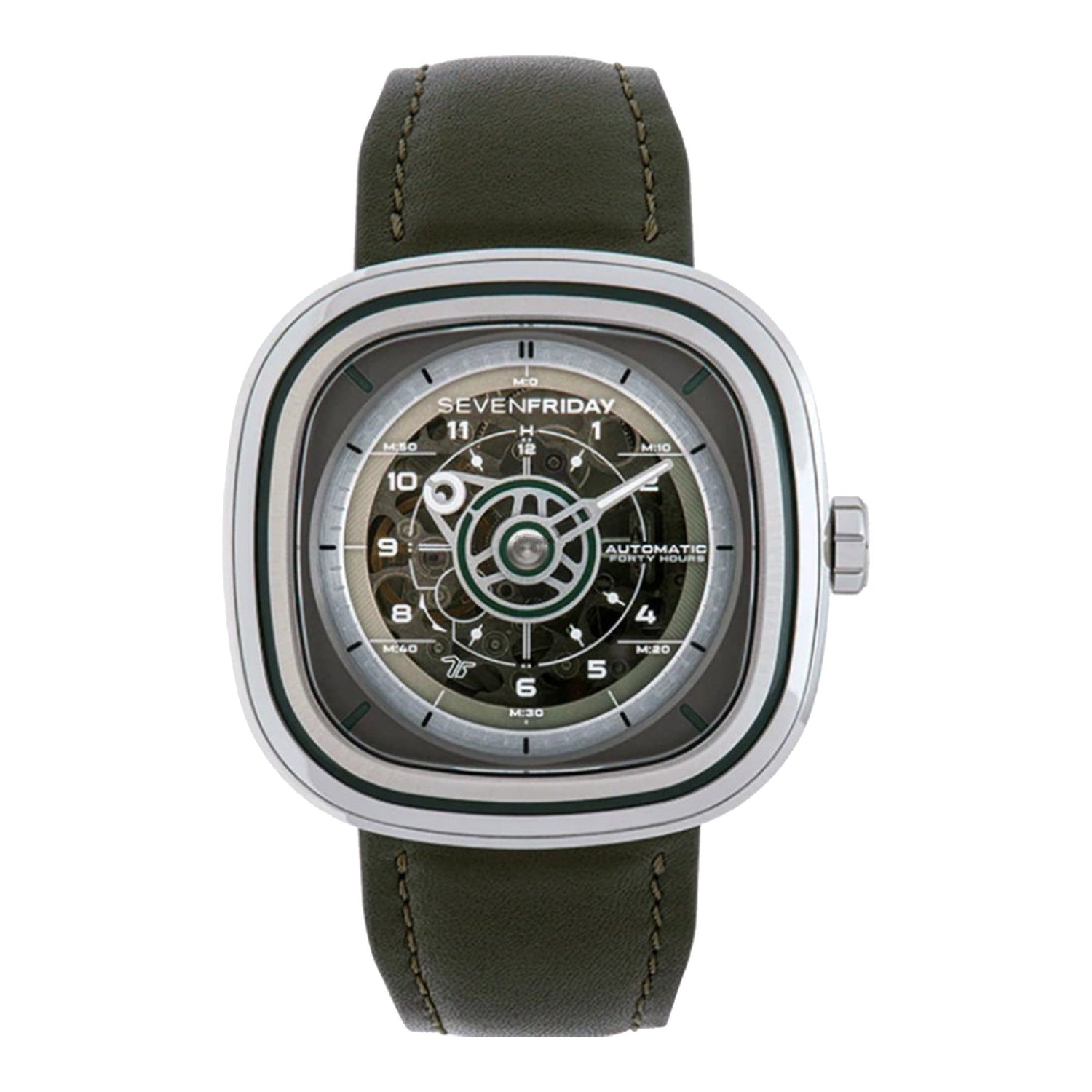 SEVENFRIDAY WATCHES Mod. SF-T1/06 SF-T1_06 Power Reserve Armbanduhr 47 mm
