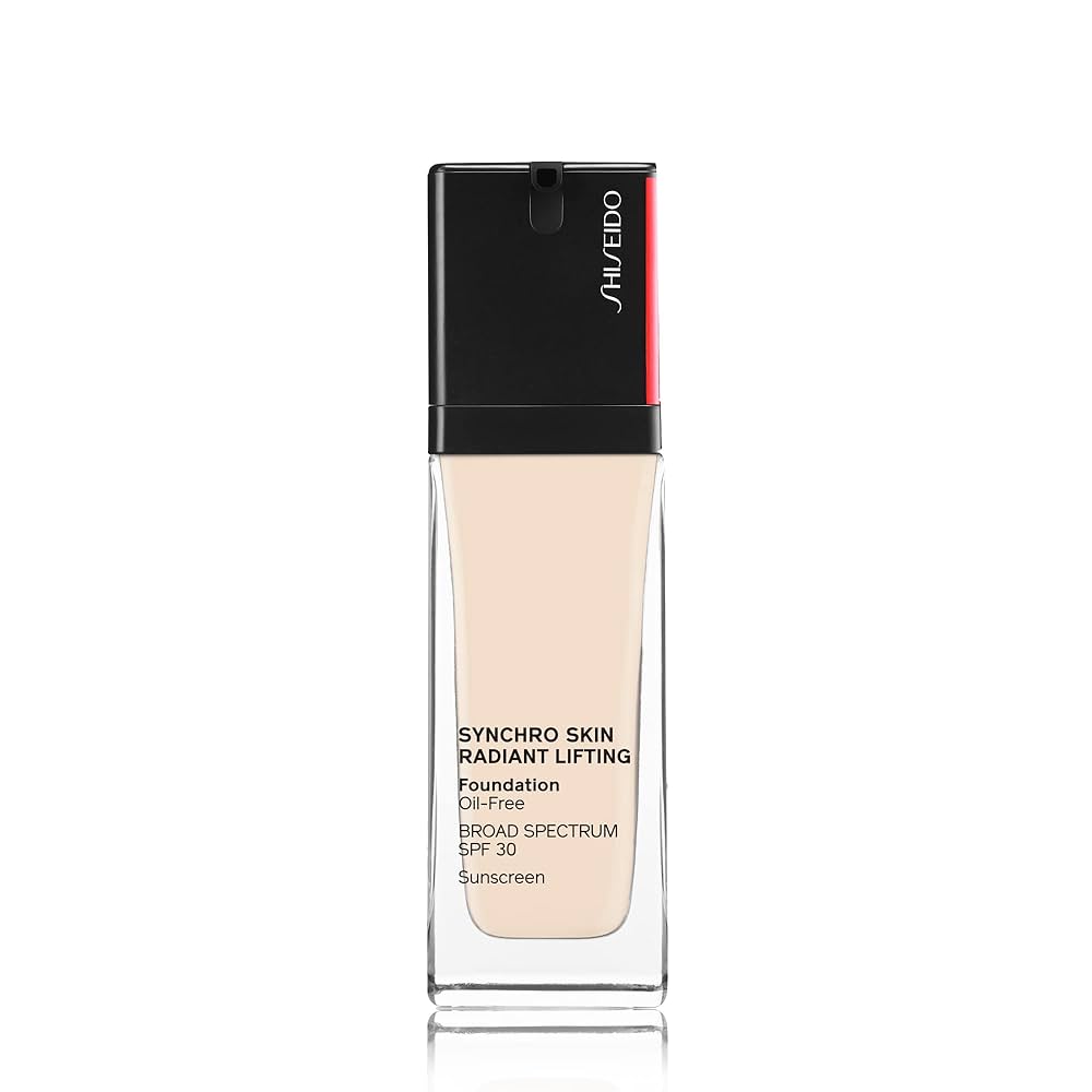 Shiseido, Synchro Skin Radiant Lifting, Flüssige Grundierung, 110 Alabaster, SPF 30, 30 ml
