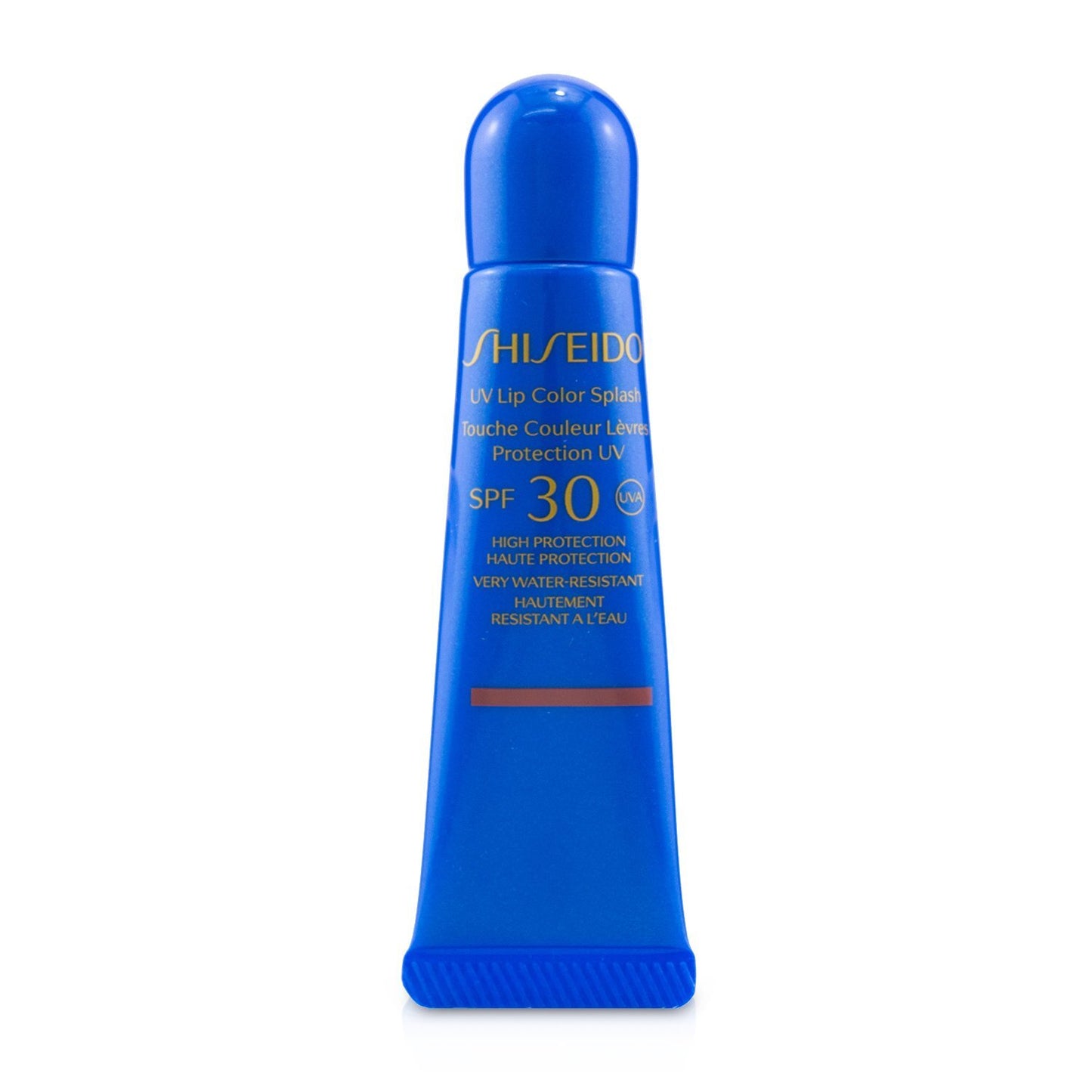 Shiseido Shiseido, UV Color Splash, Wasserdicht, Sonnenschutz, Lippenbalsam, Uluru Rot, SPF 30, 10 ml *Tester