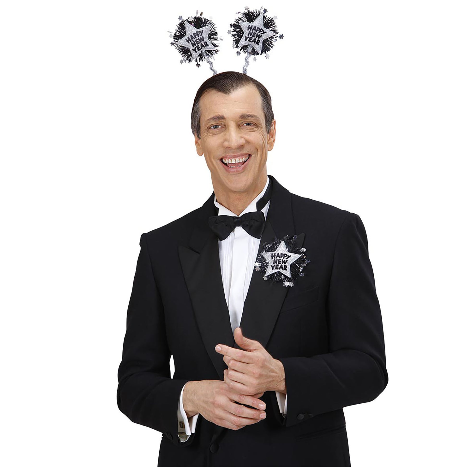 "SILBERNE BROSCHE HAPPY NEW YEAR" – Ansicht 3