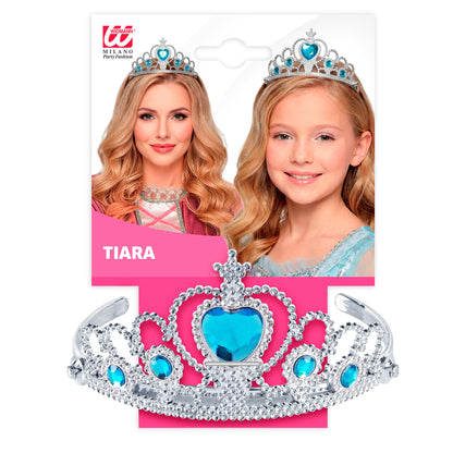"SILBERNE TIARA MIT TÜRKISEN EDELSTEINEN" – Detailansicht