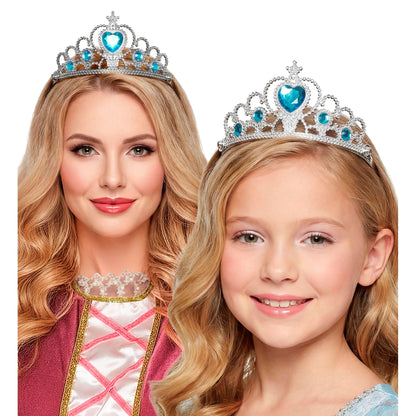 "SILBERNE TIARA MIT TÜRKISEN EDELSTEINEN" – Ansicht 3