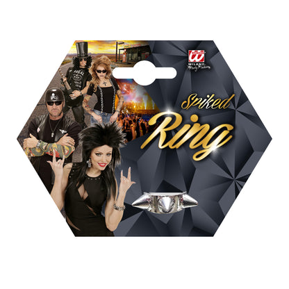"SILBERNER RING MIT 3 SPITZEN" – Ansicht 3