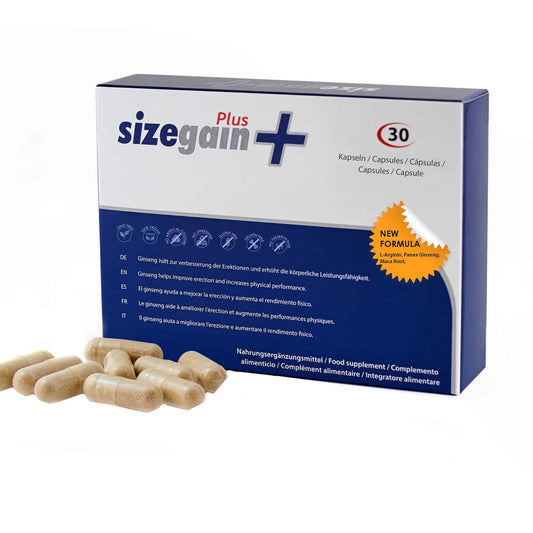 Sizegain Sizegain, Sizegain Plus, Increase Male Virility & Sexual Potency, Kapseln, 30 kapseln Regular