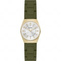 SKAGEN DENMARK LILLE OCEAN SKW3034 Date Armbanduhr 26 mm Gold ansicht-3