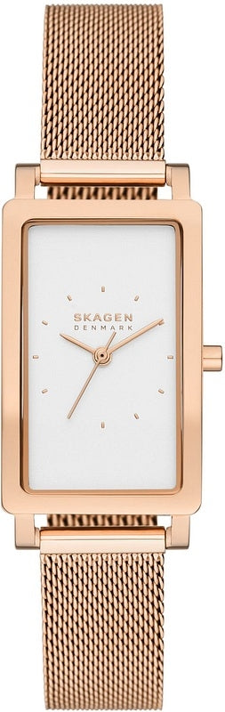 SKAGEN DENMARK LILLE SKW3095 Only Time Armbanduhr 30 mm Gold ansicht-2